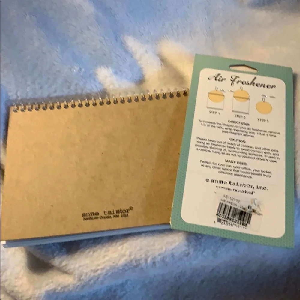 Anne Taintor Sketch Book and Air Freshener (NIP)